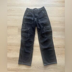 Urban Outfitters Black and White Cargo